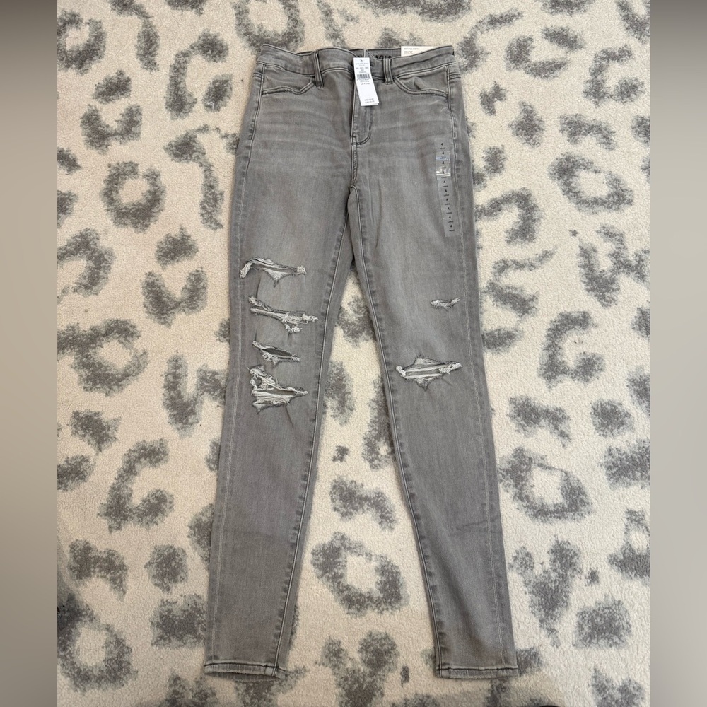 American Eagle hi rise jegging size 4 long